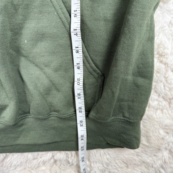 Neon Riot Unisex Explore More Cotton Sweatshirt Green Medium - Picture 3 of 6